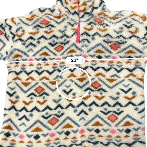 Eddie Bauer Ultra Soft Fleece Quarter Zip Long Sleeve Pullover Sweater, Large - Picture 9 of 10